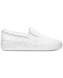 Michael Kors Women's Keaton Slip-On Signature Logo Sneakers 9 Michael Kors Women's Keaton Slip-On Signature Logo Sneakers -Sam Edelman Store 11578478 fpx