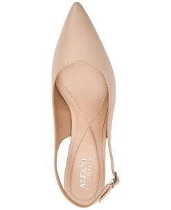 Alfani Women's Step 'N Flex Babbsy Pointed-Toe Slingback Pumps, Created For Macy's -Sam Edelman Store 12041838 fpx