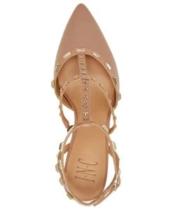 INC International Concepts Ma Pointed Toe Studded Kitten Heel Pumps, Created For Macy's -Sam Edelman Store 12075898 fpx