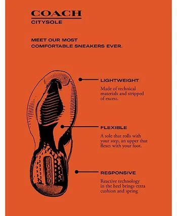 Coach Women's Lowline Signature Lace-up Sneakers 8 Coach Women's Lowline Signature Lace-up Sneakers - Image 6