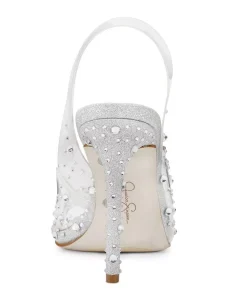 Jessica Simpson Women's Jaisey Embellished Open-Toe Vinyl Pumps 19 Jessica Simpson Women's Jaisey Embellished Open-Toe Vinyl Pumps -Sam Edelman Store 18182371 fpx