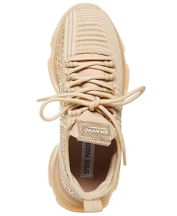 Steve Madden Women's Maxima Rhinestone-Trim Trainer Sneakers 7 Steve Madden Women's Maxima Rhinestone-Trim Trainer Sneakers - Image 5