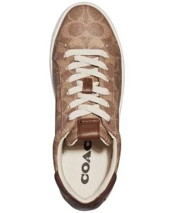 Coach Women's Lowline Signature Lace-up Sneakers 14 Coach Women's Lowline Signature Lace-up Sneakers -Sam Edelman Store 18999593 fpx