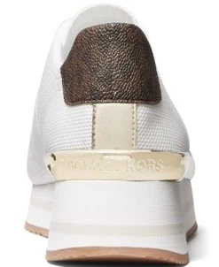Michael Kors Women's Monique Knit Trainer Lace-Up Retro Running Sneakers -Sam Edelman Store 19320850 fpx