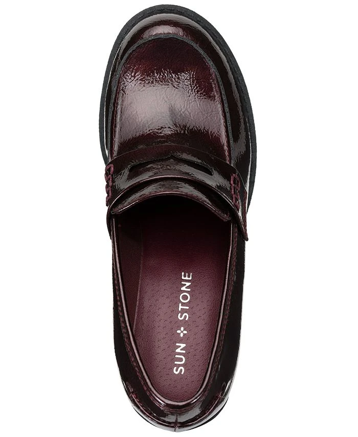 Sun + Stone Maycee Lug Sole Loafers, Created For Macy's 6 Sun + Stone Maycee Lug Sole Loafers, Created For Macy's - Image 4