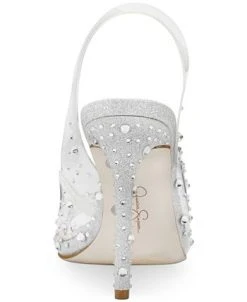 Jessica Simpson Women's Jaisey Embellished Open-Toe Vinyl Pumps 17 Jessica Simpson Women's Jaisey Embellished Open-Toe Vinyl Pumps -Sam Edelman Store 19671764 fpx