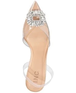 INC International Concepts Scienna Vinyl Slingback Pumps, Created For Macy's -Sam Edelman Store 20467854 fpx