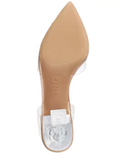 INC International Concepts Scienna Vinyl Slingback Pumps, Created For Macy's -Sam Edelman Store 20467867 fpx