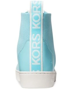 Michael Kors Women's Edie Knit Lace-Up High-Top Sneakers 9 Michael Kors Women's Edie Knit Lace-Up High-Top Sneakers -Sam Edelman Store 21931004 fpx