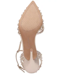 Jessica Simpson Women's Wisata Studded T-Strap Pumps -Sam Edelman Store 22177565 fpx