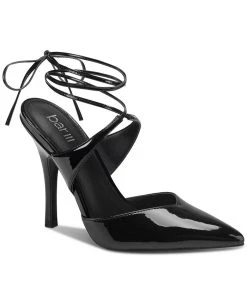 Bar III Women's Candace Lace-Up Pumps, Created For Macy's