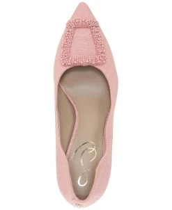 Sam Edelman Women's Harriett Beaded-Buckle Pumps -Sam Edelman Store 22515866 fpx