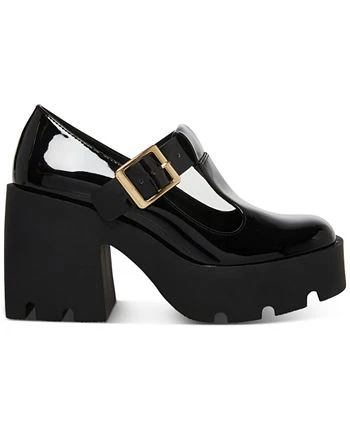 Steve Madden Women's Paloma Mary Jane Lug-Platform Pumps 4 Steve Madden Women's Paloma Mary Jane Lug-Platform Pumps - Image 2