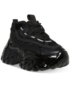 Steve Madden Women's Ecker Platform Lace-Up Sneakers