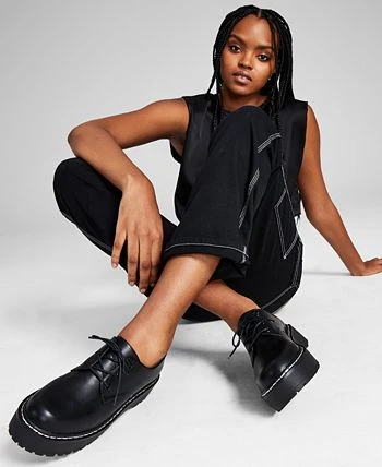 Wild Pair Authentick Lug Oxfords, Created For Macy's 4 Wild Pair Authentick Lug Oxfords, Created For Macy's - Image 2