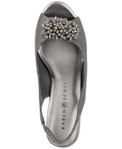 Karen Scott Breena Slingback Peep-Toe Pumps, Created For Macy's -Sam Edelman Store 22574415 fpx