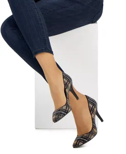 INC International Concepts Women's Zitah Embellished Pointed Toe Pumps, Created For Macy's -Sam Edelman Store 22677306 fpx