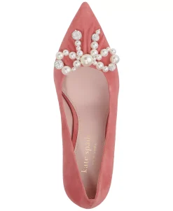 Kate Spade New York Women's Elodie Embellished Pointed-Toe Pumps -Sam Edelman Store 22966644 fpx