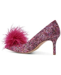 Kate Spade New York Women's Marabou Dress Heels -Sam Edelman Store 22966681 fpx