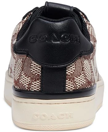 Coach Women's Lowline Signature Lace-up Sneakers 10 Coach Women's Lowline Signature Lace-up Sneakers - Image 8