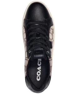 Coach Women's Lowline Signature Lace-up Sneakers -Sam Edelman Store 23024907 fpx