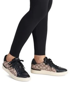 Coach Women's Lowline Signature Lace-up Sneakers -Sam Edelman Store 23024908 fpx