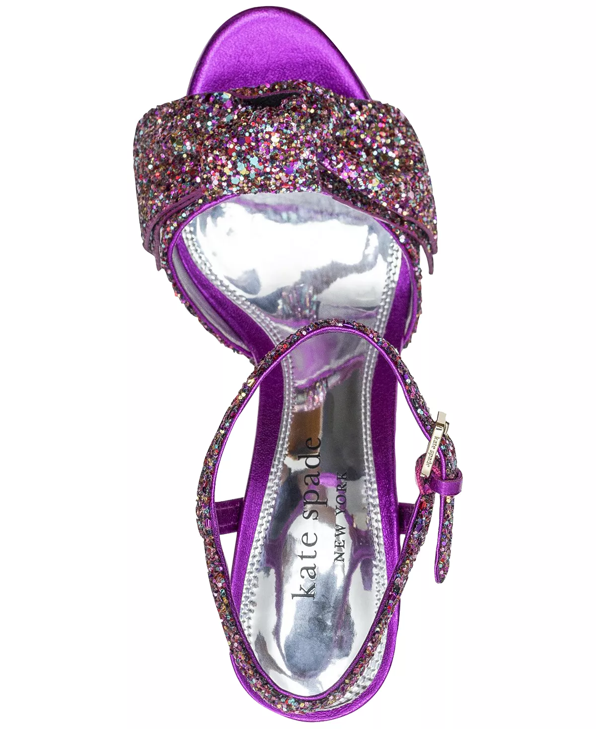 Kate Spade New York Women's Miya Glitter Dress Sandals 6 Kate Spade New York Women's Miya Glitter Dress Sandals - Image 4