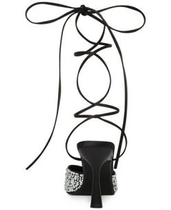 Steve Madden Women's Ravish Rhinestone Ankle-Tie Pumps -Sam Edelman Store 23057440 fpx