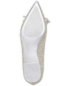 Steve Madden Women's Elina Embellished Rhinestone Bow Ballet Flats -Sam Edelman Store 23101012 fpx