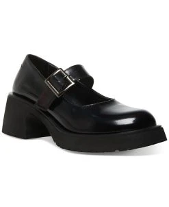 Steve Madden Women's Tulip Platform Mary Jane Flats