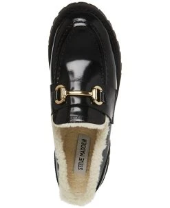 Steve Madden Women's Lando-F Tailored Lug-Sole Bit Loafer Flats -Sam Edelman Store 23287148 fpx