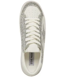 Steve Madden Women's Perona Distressed Lace-Up Star Sneakers -Sam Edelman Store 23287337 fpx