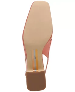 Sam Edelman Terra Snip-Toe Slingback Block-Heel Pumps -Sam Edelman Store 23315686 fpx