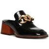 Steve Madden Women's Lorie Block-Heel Tailored Loafer Mule Pumps -Sam Edelman Store 23444828 fpx