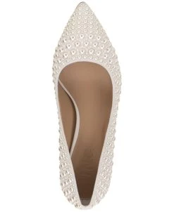 INC International Concepts Women's Zitah Embellished Pointed Toe Pumps, Created For Macy's -Sam Edelman Store 23482006 fpx