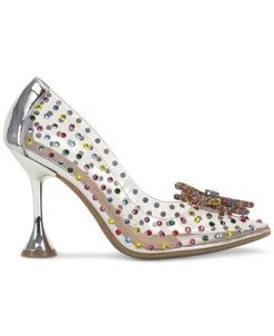 INC International Concepts Women's Savitri Embellished Flare-Heel Pumps, Created For Macy's 9 INC International Concepts Women's Savitri Embellished Flare-Heel Pumps, Created For Macy's -Sam Edelman Store 23522594 fpx