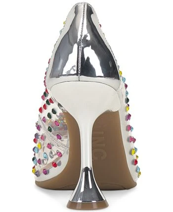 INC International Concepts Women's Savitri Embellished Flare-Heel Pumps, Created For Macy's 5 INC International Concepts Women's Savitri Embellished Flare-Heel Pumps, Created For Macy's - Image 3
