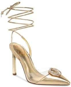 Sam Edelman Adrian Lace Up Evening Pumps