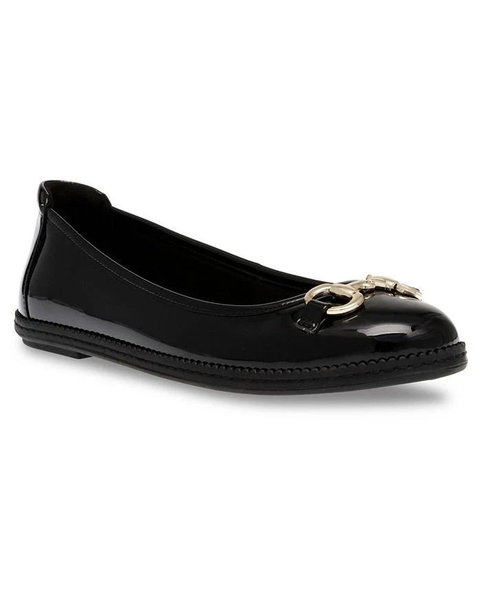 Anne Klein Women's Elysse Round Toe Flats 3 Anne Klein Women's Elysse Round Toe Flats
