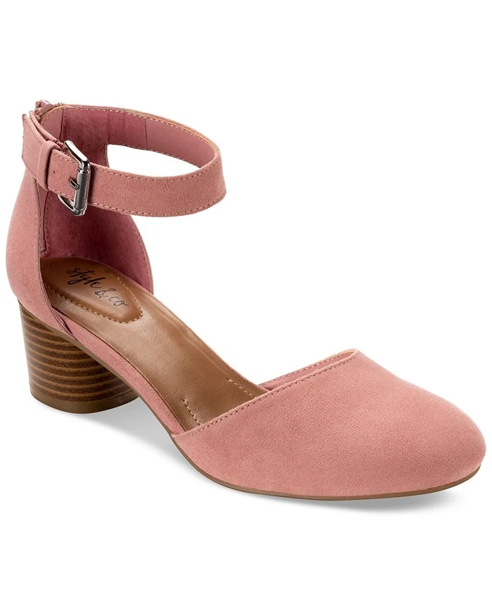 Style & Co Alinaa Two-Piece Dress Shoes, Created For Macy's 3 Style & Co Alinaa Two-Piece Dress Shoes, Created For Macy's