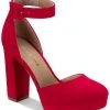 Sun + Stone Estrella Block-Heel Pumps, Created For Macy's -Sam Edelman Store 23612650 fpx