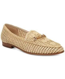 Sam Edelman Lowell Slip-On Woven Tailored Loafer Flats