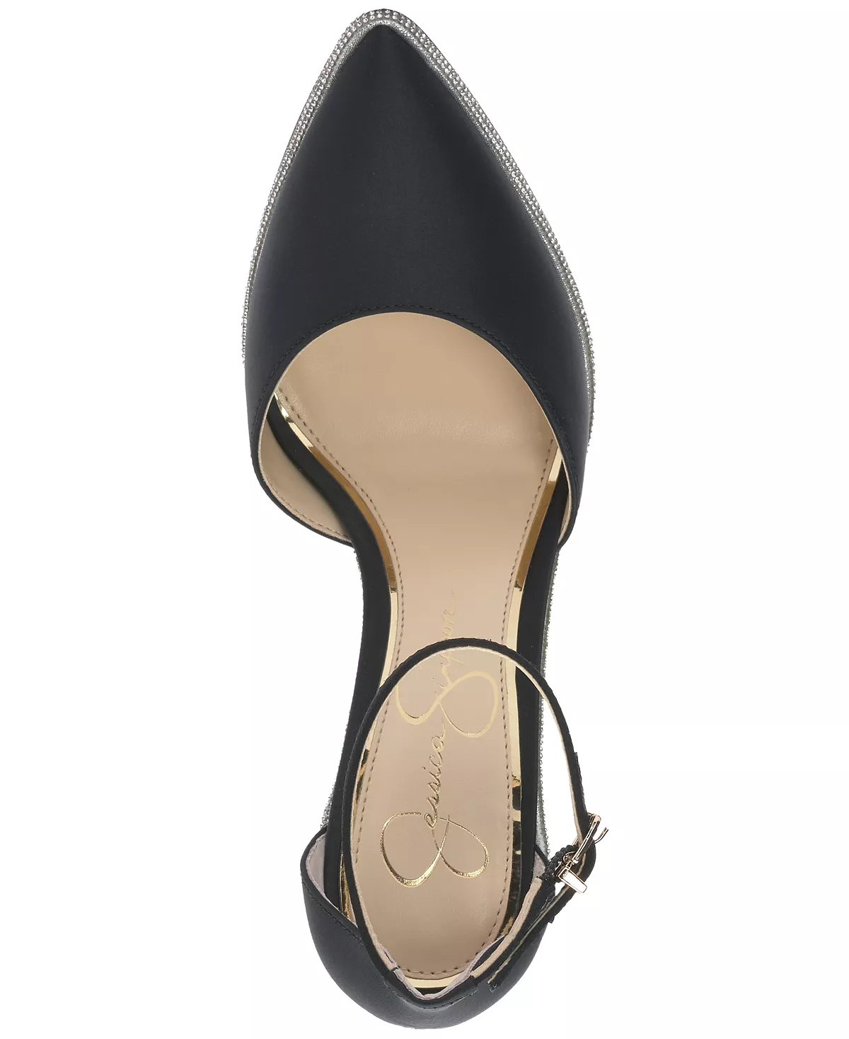 Jessica Simpson Women's Pemota Ankle-Strap Stiletto Pumps 8 Jessica Simpson Women's Pemota Ankle-Strap Stiletto Pumps - Image 6