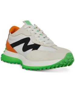 Steve Madden Women's Campo Retro Lace-Up Jogger Sneakers