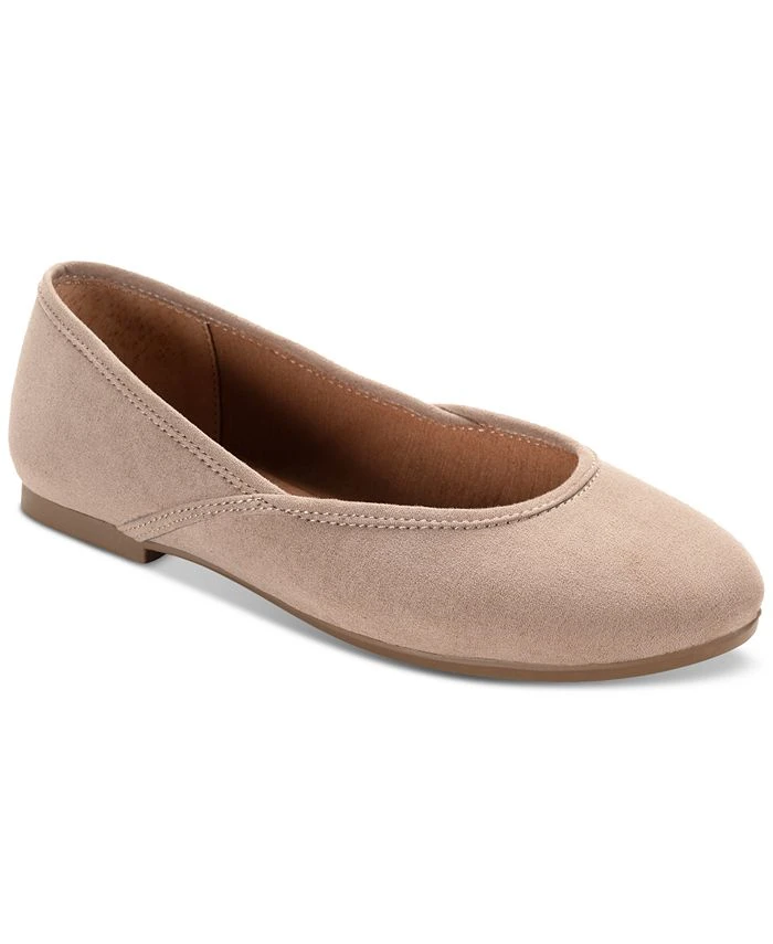 Style & Co Women's Ameliaa Top-Stitched Ballet Flats, Created For Macy's 3 Style & Co Women's Ameliaa Top-Stitched Ballet Flats, Created For Macy's