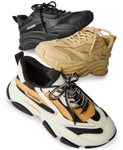 Steve Madden Women's Possession Chunky Lace-Up Sneakers -Sam Edelman Store 23747651 fpx