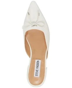 Steve Madden Women's Lyme Pointed-Toe Block-Heel Mule Flats -Sam Edelman Store 23792632 fpx