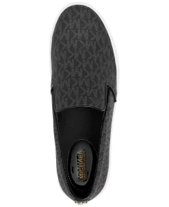 Michael Kors Women's Keaton Slip-On Signature Logo Sneakers 11 Michael Kors Women's Keaton Slip-On Signature Logo Sneakers -Sam Edelman Store 8846876 fpx