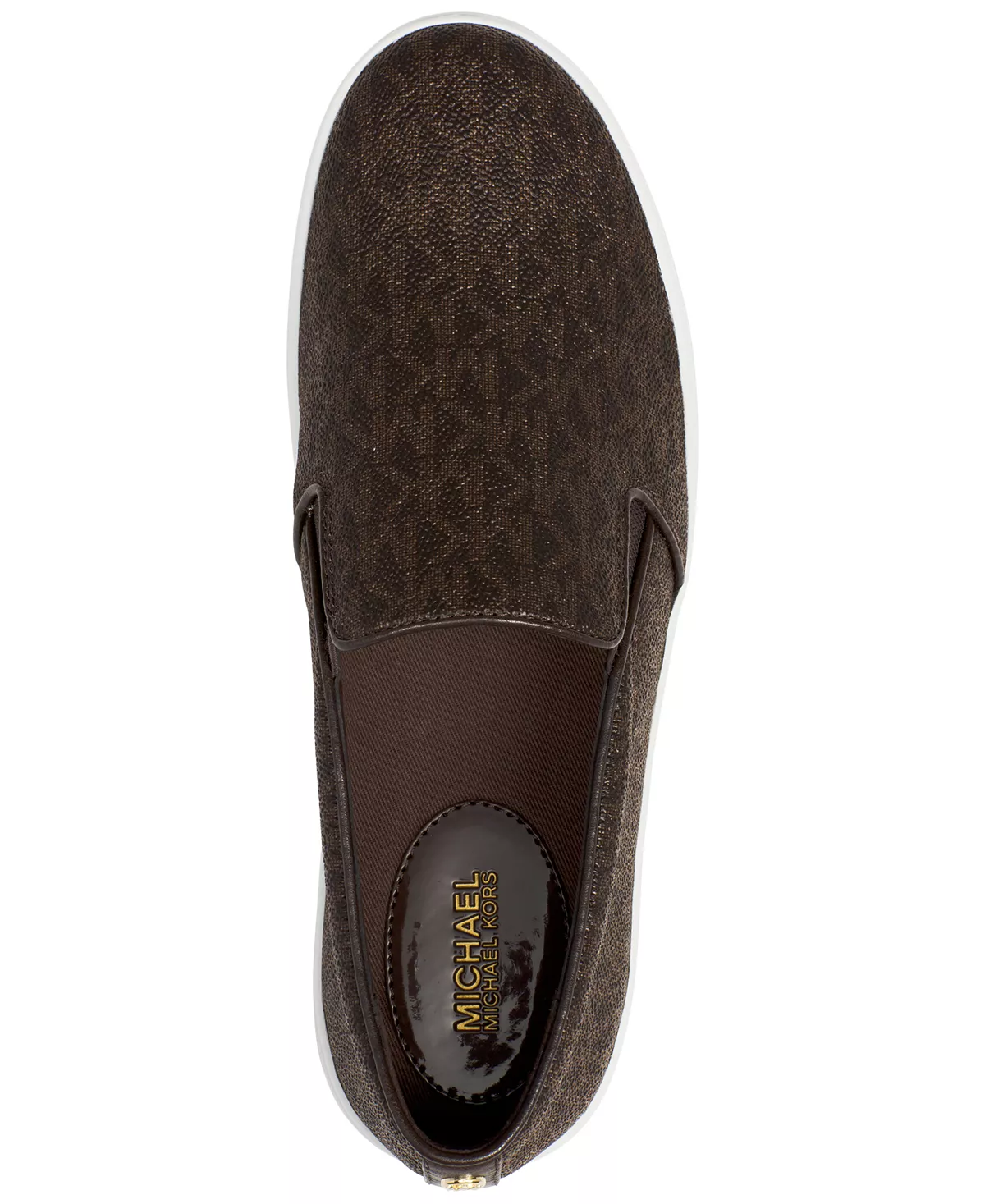 Michael Kors Women's Keaton Slip-On Signature Logo Sneakers 7 Michael Kors Women's Keaton Slip-On Signature Logo Sneakers - Image 5